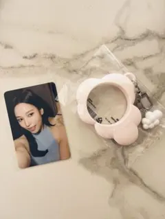 【新品未使用】TWICE tfit ミナ トレカ 特典 クラウドキーリング