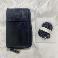 ✨未使用✨ スマホポーチ スマホショルダー 長財布 男女兼用 ブラック