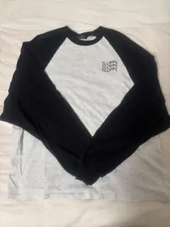 SLOPPY 長袖Tシャツ グレー/ブラック