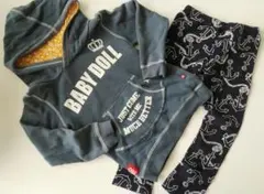 再値下げ　ベビードールパーカー　ミキハウスストレッチパンツ　セット