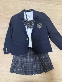 【美品】COMME CA ISM フォーマル ツーピース 110A エンブレム