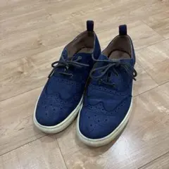 Polo Ralph Lauren ウィングチップ スニーカー ネイビーのサムネイル