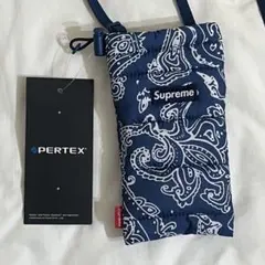 Supreme Puffer Neck Pouchブルーペイズリーのサムネイル