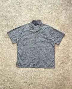 90s Ralph Lauren ADAMS フローラル オープンカラーシャツL