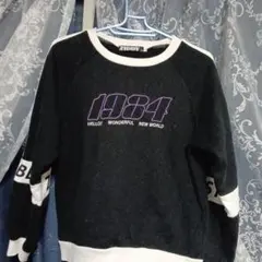 ZIDDY 1984 トレーナー ブラック