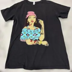 ALSTYLE グラフィックTシャツ 墨黒 フェード感 Y2K Sアルスタイルのサムネイル