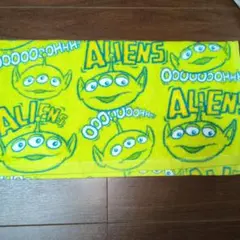 トイストーリー　リトルグリーンメン　タオル