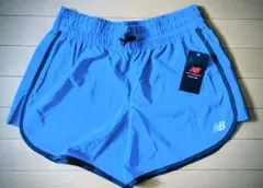 New Balance ランニングショーツ Lサイズ未使用タグ付き 青
