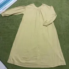 ニコアンド長袖ワンピース