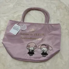 Maison de FLEUR ピアノ X マイメロ　ミニトートバッグ