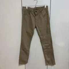 カラージーンズ　ブラウン　茶　LL メイドインジャパン