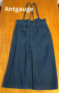 【ANTGAUGEアントゲージ】日本製 M サロペットスカート 綿100%