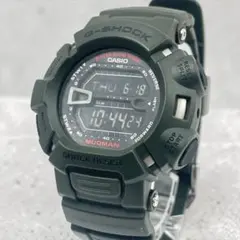 美品】G-SHOCK 腕時計 マッドマン ミリタリーグリーン 反転液晶 y2k 