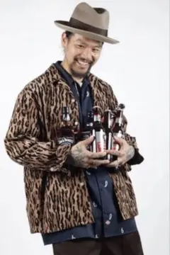 WACKO MARIA ワコマリア レオパード コーデュロイ シャツ Mサイズ