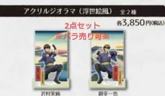ダイヤのA act Ⅱ アクリル ジオラマ 沢村 御幸