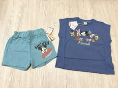 【新品】Disney ミッキー セットアップ 90cm