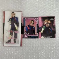 FANTASTICS 世界 BOT アクリルスタンド フォトカード 3種 セット