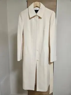 CLEAR IMPRESSION オフホワイト ロングコートのサムネイル