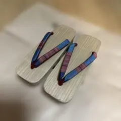 桐下駄 光沢鼻緒