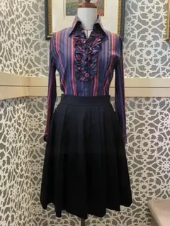 黒　スカート　38