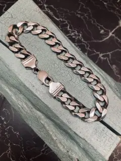 [2-A] Silver925 / 22.5cm / 45g 喜平チェーンブレス