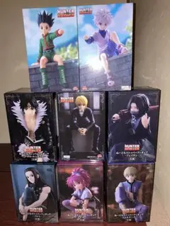HUNTER×HUNTER ぬーどるストッパーフィギュア ゴン キルア 8セット 2025年8月発売最新プライズ HUNTER×HUNTER ぬーどるストッパーフィギュ