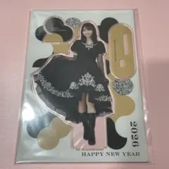 大野愛実 日向坂46 2026福袋 ビッグアクリルスタンド黒ドレス 新品