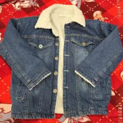 Y.W.B.Y デニムジャケット 120サイズ ボア裏地