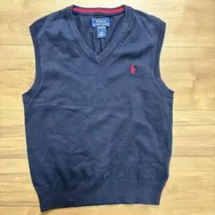 Polo Ralph Lauren ベスト サイズ7 ネイビー