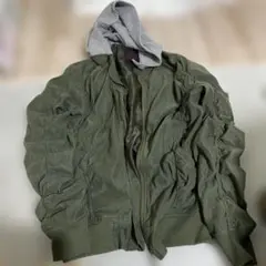 期間限定 出品オリーブグリーン MA-1スタイルジャケット