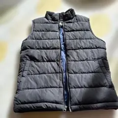 お値引き★美品★GAP 黒 ダウンベスト XXS レディース　キッズ