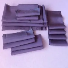 【正絹ハギレNo.50】紬八掛　一着分