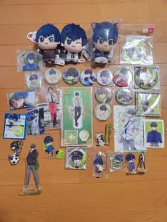 ブルーロック　潔世一　ちびぐるみ　缶バッジ　アクリルスタンド　他　まとめ売り