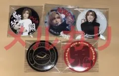 ゴールデンボンバー 鬼龍院翔 キリバ おたおめツアー 2025 缶バッジ セット