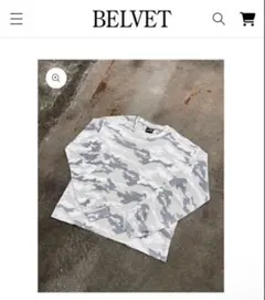 belvet 迷彩サーマル　ホワイト　即完売品 Belvet サーマル 迷彩 完売品 - メルカリ