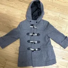 COMME CA ISM グレー ダッフルコート 110A