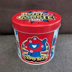 ミャクミャク プリントクッキー缶 EXPO2025 大阪万博 缶のみ 直径11㌢