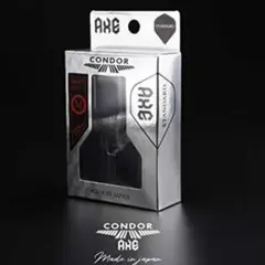 CONDOR AXE ダーツフライト 一体型 Lサイズ ブラック 日本製