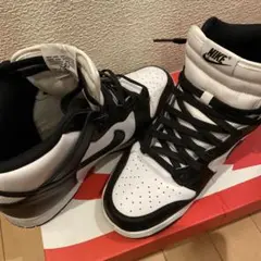 NIKEダンクHIGHレトロ ブラック