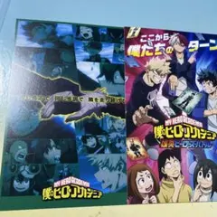 ヒロアカ　映画　特典　ポストカード 2枚