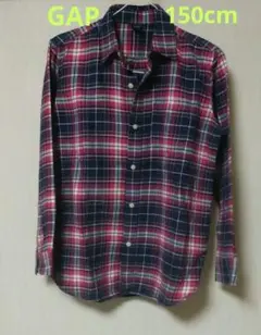 GAPKidsチェック柄コットンシャツ