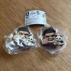 呪術廻戦 キャラばんちょうこう ラバーマスコット　夜蛾正道 パンダ