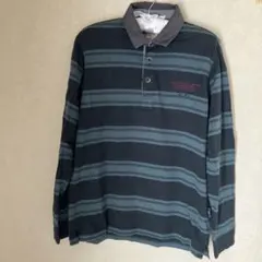 HERITAGE TRAVELLER シンプルライフレナウン長袖ポロシャツ L