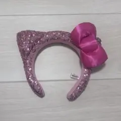 ユニバ キティ スパンコール カチューシャ