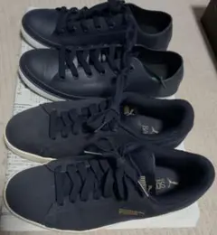 25cm PUMA スニーカー SOFTFOAM+オマケノンブランドスニーカー