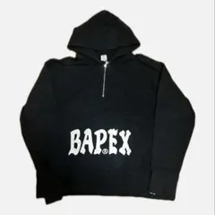 90s~00s A BATHING APE アベイシングエイプ ハーフジップ