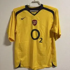 NIKE アーセナル　スウェット　O2 ユニフォーム 希少 NIKE アーセナル スウェット O2 ユニフォーム 05/06 - メルカリ