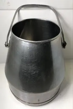 ステンレス製 ミルク缶 牛乳缶 高さ54cm アンティーク雑貨 ① - メルカリ