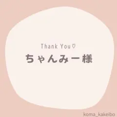 ちゃんみー様☆専用