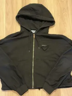 PRADA/プラダ トライアングルクロップド ジップアップパーカーのサムネイル